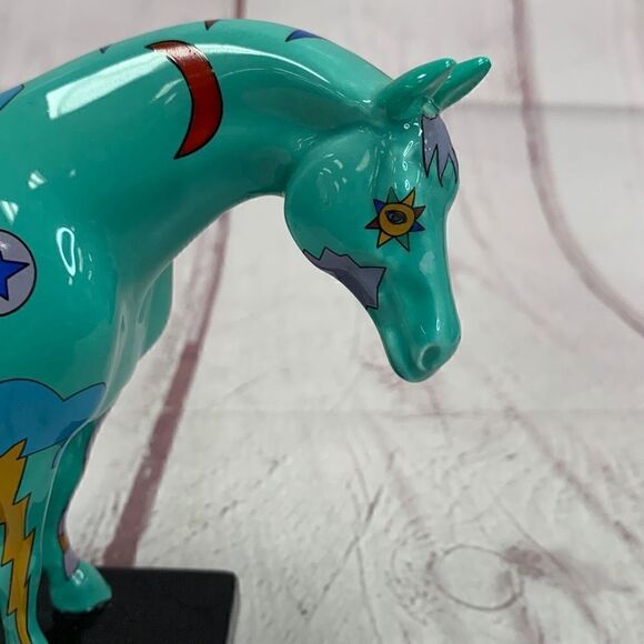 Trail of Painted Ponies Spirit War Pony(1462) 1E/7916 Artist Signed - Picture 6 of 12